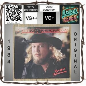 JOHN ANDERSON•Eye Of A Hurricane•1984 US (#9 25099-1)•Winchester Pressing